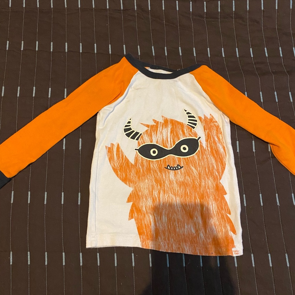 Baby Gap Halloween Pajama Shirt